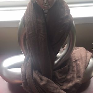 Brown scarf